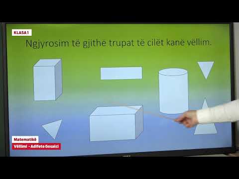 e Mesimi Klasa 1 - 1334 Matematikë - Vëllimi