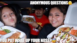 Eat With Us + Reacting to Your Anonymous Questions - with Edith And Ricardo