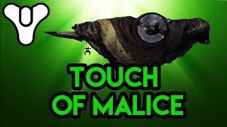 Destiny lore Touch of Malice