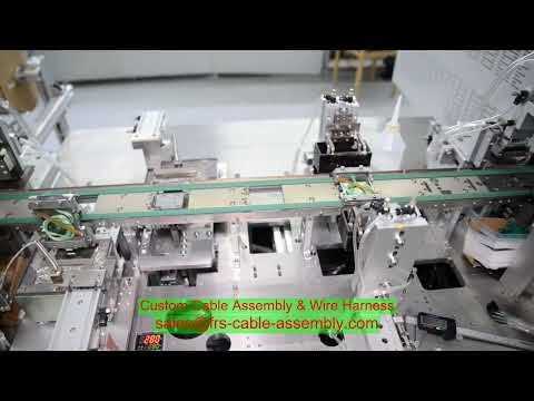 smart helmet construction micro coax harness high flex USB4 KEL to Hirose IP67 PUR jacket overbraid