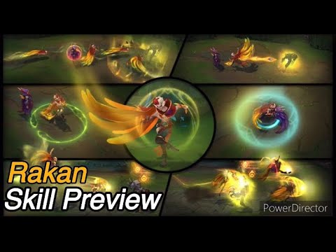 RAKAN the charmer | Skill Preview | New update | League of Legends: Wild rift