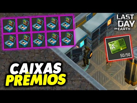 ABRINDO CAIXAS PRÊMIOS - Last Day On Earth