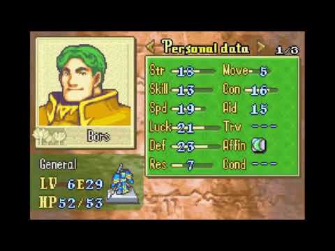 FE6 Hard Mode Armors Only Chapter 9