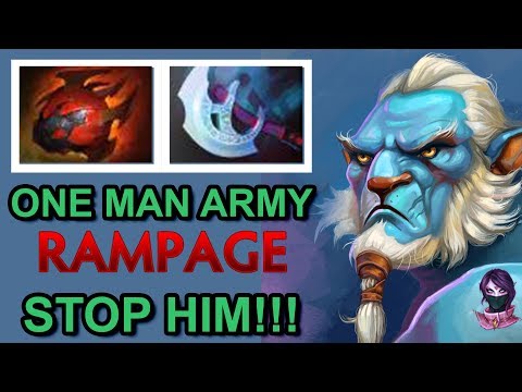 RAMZES666 ONE MAN ARMY RAMPAGE Phantom Lancer Highlights by Time 2 Dota #dota2