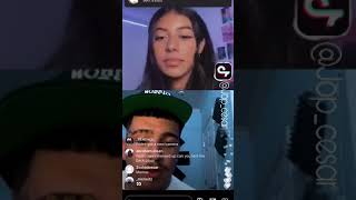 Pedro/Eslabón armado Singing mi vicio To the girl he likes from tik tok Instagram live 8/21/2020