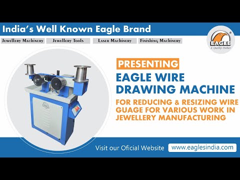 Eagle Jewellery Six Pass Wire Draw Machine for Goldsmith