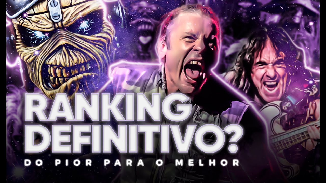 IRON MAIDEN: DO PIOR AO MELHOR DE 17 ÁLBUNS DA CARREIRA - QUAL É O MELHOR DISCO DO IRON MAIDEN?