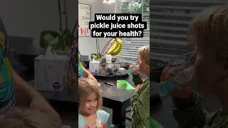 Would you try pickle juice shots on Amazon for your health?
