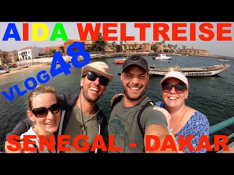 Aida World Cruise VLOG 048 - Senegal - Dakar - Sea Days