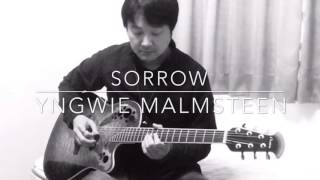 sorrow - yngwie malmsteen cover