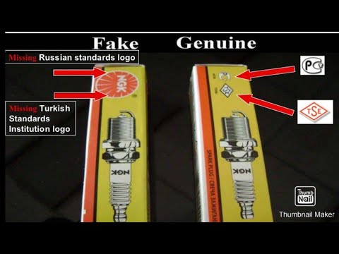 NGK SPARK PLUG#FAKE vs GENUINE#TIGNAN NATIN ANG PAGKKAIBA