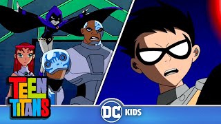 ¡¿Robin se vuelve en contra de los titanes?! | Teen Titans en Latino 🇲🇽🇦🇷🇨🇴🇵🇪🇻🇪 | @DCKidsLatino
