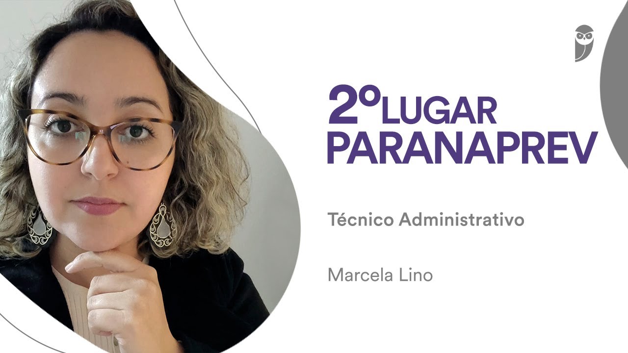 Paranaprev: Conheça Marcela Lino, aprovada em 2º lugar para Técnico Administrativo