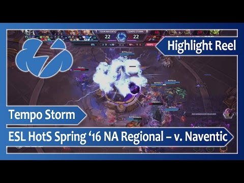 ESL HotS Spring 2016 NA Regional, Group Stage – Tempo Storm vs. Team Naventic – Highlight Reel