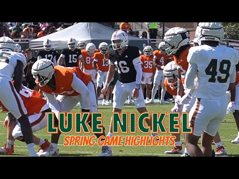 Freshman QB Luke Nickel IMPRESSES in Spring Game | Full Highlights with All Pass Attempts