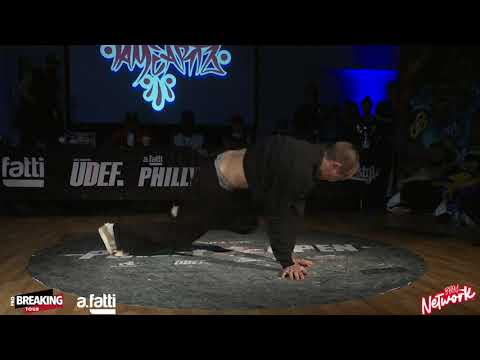 Jerry Metal Vs Kid Glyde  - Top 16 - Afatti Philly Open - Pro Breaking Tour - BNC