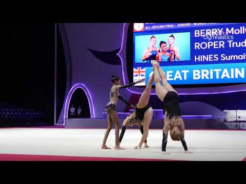 Berry, Roper, Hiens - Junior Women's Group Combined Final - 2019 European Championships