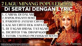 Download lagu 7 Lagu Minang Populer 2026 🎶 Cover Slow Pop Minang Paling Menyentuh mp3