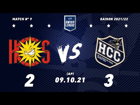 09.10.2021 HC Sierre - HC La Chaux-de-Fonds (2-3) AP