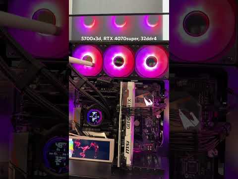 фото игровой пк ryzen 5700x3d / rtx 4070 super / 32 гб / сжо 0