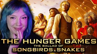 first time watching *THE HUNGER GAMES: THE BALLAD OF SONGBIRDS & SNAKES* | movie reaction