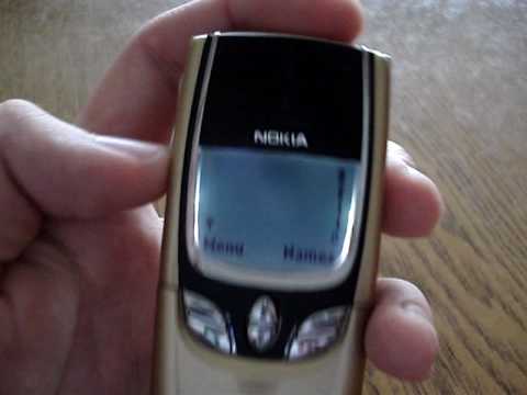 Nokia 8850 gold preview