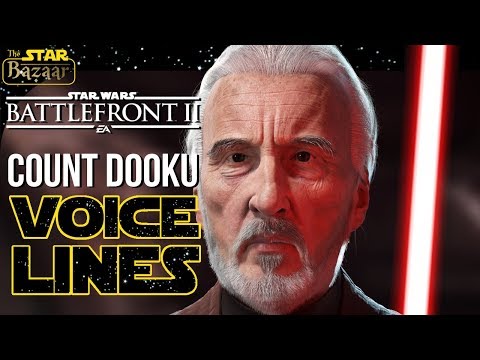 Battlefront 2 UPDATE | Count Dooku & Anakin Skywalker Voice Lines