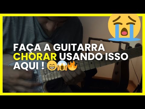 DICA #3 - COMO FAZER A GUITARRA CHORAR 😭 🎸