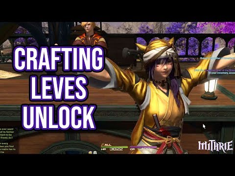 FFXIV 5.0 1334 Shadowbringers Crafting Leves Unlock Guide