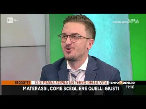 Come Scegliere il Materasso Giusto - Marco Piccoli su RAI1