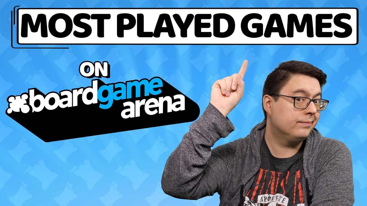 Most Played Games on Board Game Arena - with Chris