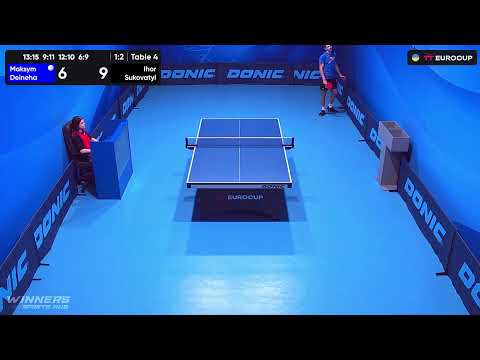 15:30 Maksym Deineha - Ihor Sukovatyi 24.09.2023 TT Euro.Cup Ukraine Master. TABLE 4