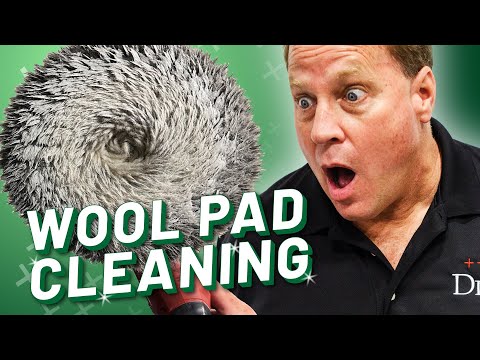 6 Methods For CLEANING Wool Buffing Pads!