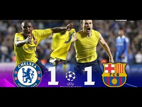 Chelsea vs Barcelona | semi final | 2008 2009 | UCL