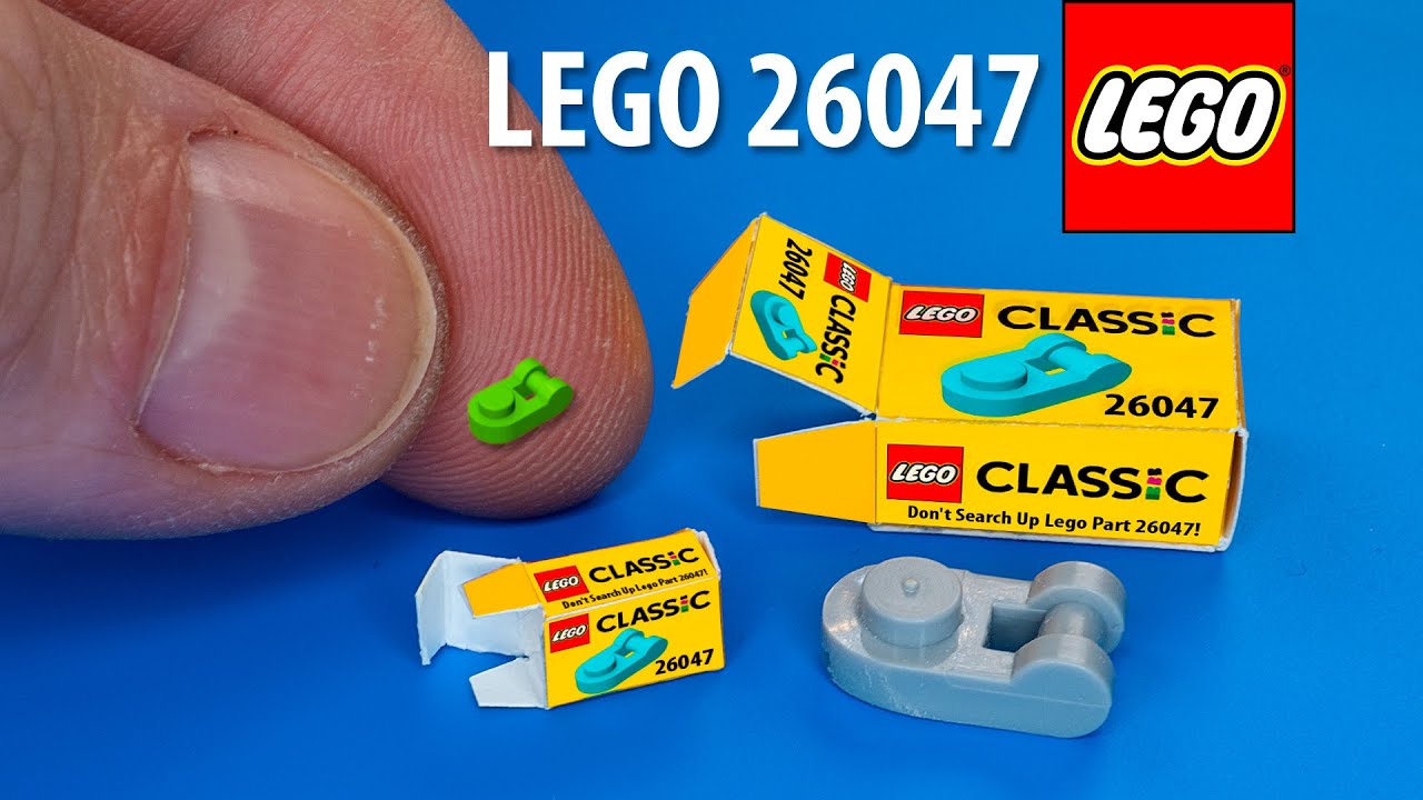 DIY LEGO 26047 Miniature | DollHouse | No Polymer Clay!