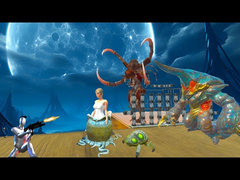 I RELEASE ALIEN MONSTERS and SAVE MY GIRL - Animal Revolt Battle Simulator