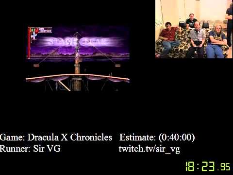 Castlevania Dracula X Chronicles in 31:09.74 - SPEED RUN by Sir_VG - SGDQ 2012