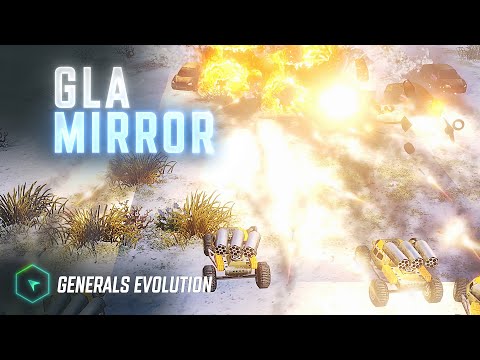 Four Player GLA Mirror on Lone Eagle - Generals Evolution