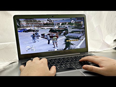 ЗАПУСТИЛ GTA CRMP НА СТАРОМ НОУТБУКЕ! Сколько ФПС?