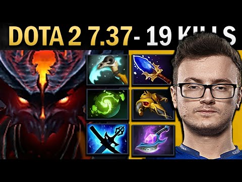 Shadow Fiend Gameplay Miracle with 19 Kills and Vyse - Dota 2 Kez