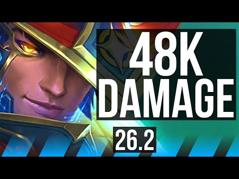 TWISTED FATE vs AKALI (MID) | 48K damage, 5k gold comeback | EUW Master | 26.2