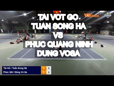 Tai Vot Go - Tuan Song Ha 🆚 Phuc Quang Ninh 765 - Dung Vosa * Vntennis - Citytour 2019