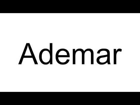 How to Pronounce Ademar