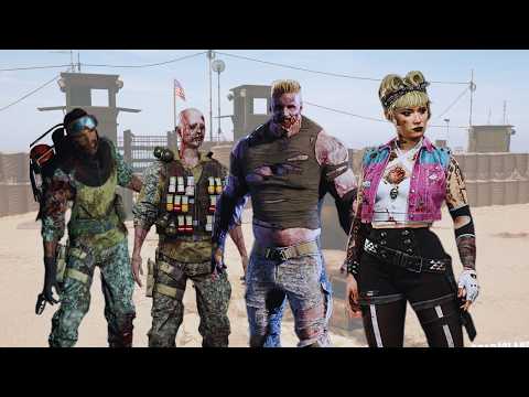 Dead Island 2 - Military Base | Advanced Finisher Mechanics Showcase