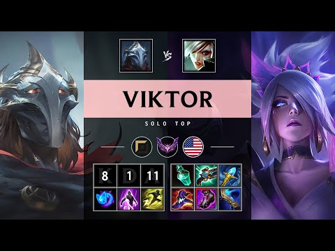 Viktor Top vs Riven - NA Master Patch 25.07