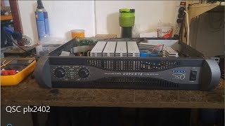 Video thumbnail for QSC plx2402 by vicente octavio castillo nader