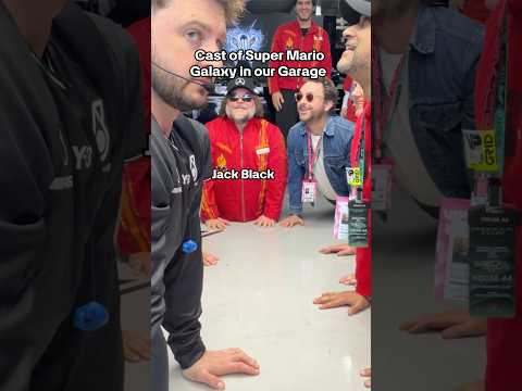 Watch: Jack Black Joins Mercedes F1 Mechanics for Workout Session