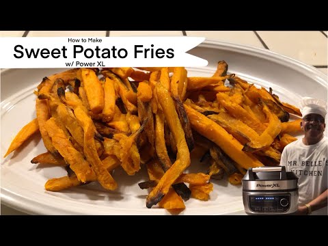 How to Make Sweet Potatoes w/ Power XL || Cooking w/ Mr. Belle