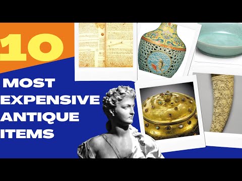 10 ITENS ANTIGOS MAIS CAROS DO MUNDO EM 2023