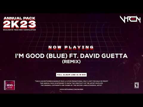 I'm Good (Blue) Ft. David Guetta (Remix) | DJ V-REN | 2024
